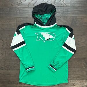 Prosphere University of North Dakota UND Fighting Hawks Hooded Sweatshirt Large
